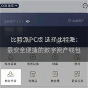 比特派PC版 选择比特派：最安全便捷的数字资产钱包