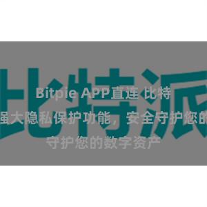 Bitpie APP直连 比特派钱包：强大隐私保护功能，安全守护您的数字资产